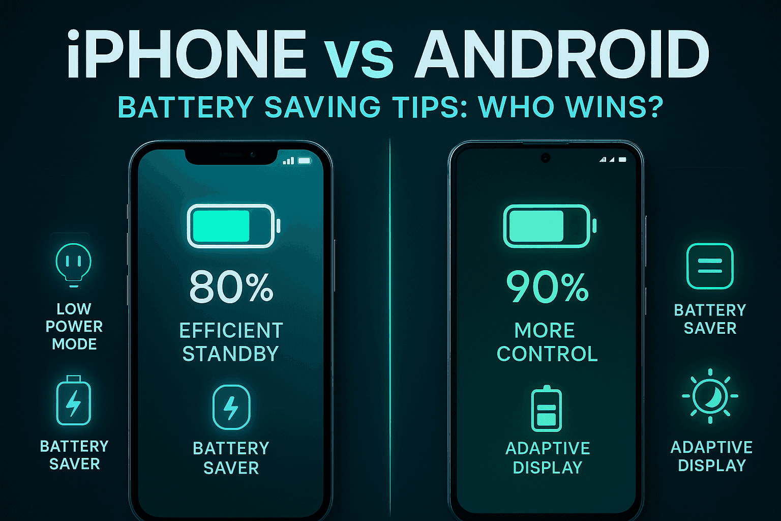 iPhone vs Android Battery Saving Tips: 2025 Comparison
