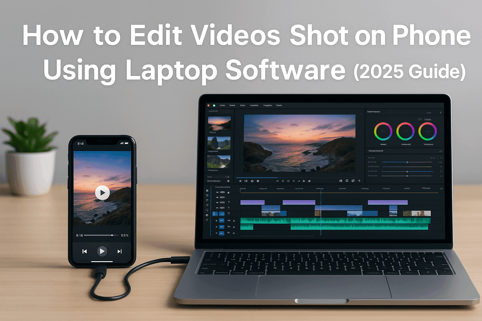 How to Edit Phone Videos on a Laptop
