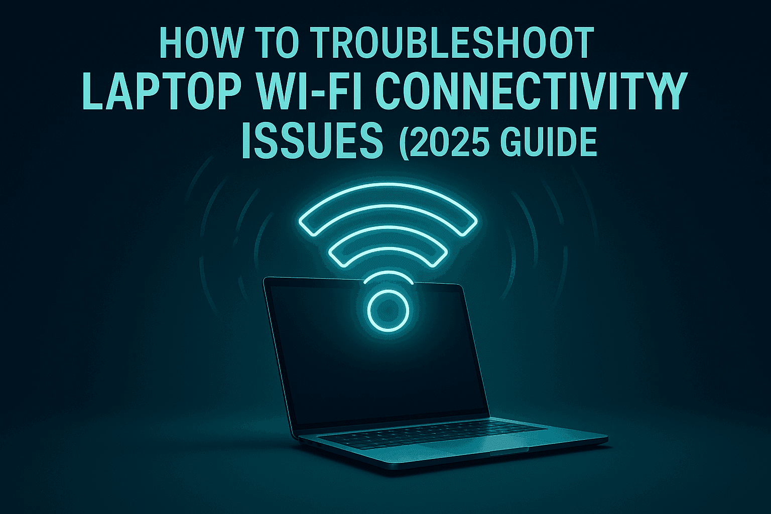 How to Fix Laptop Wi-Fi Connectivity Issues