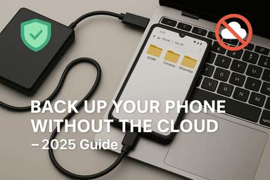 How to Back Up Your Phone Without Using Cloud Storage